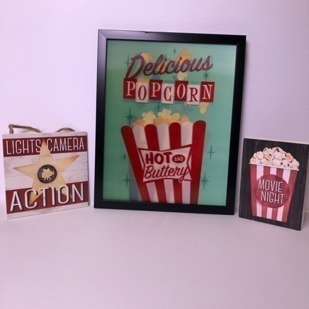 New Movie Art Wall Accent Decoration